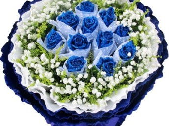 愈愛(ài)愈好 精品藍(lán)色妖姬情人節(jié)專(zhuān)屬鮮花預(yù)訂